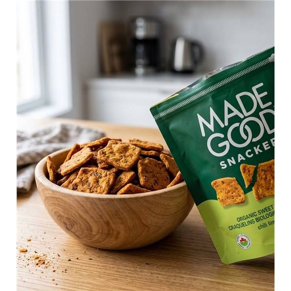MadeGood Organic Sweet Potato Crackers