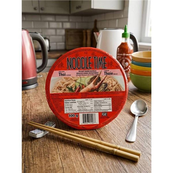 Noodle Time Thai Flavour Instant Ramen 12x100
