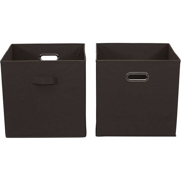 Amazon Basics Storage Bins, 2-Pack