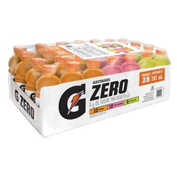 Gatorade Zero Sugar 28-Pack Bottles