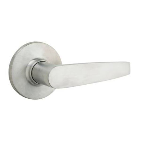 Safe Lock Satin Chrome Passage Levers, 6-Pack
