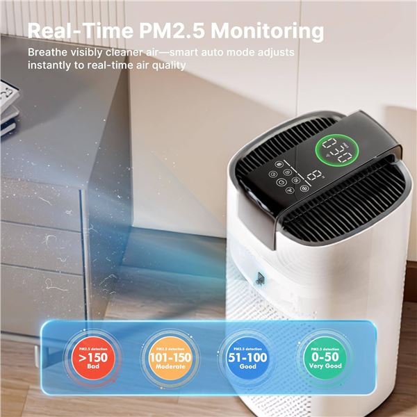 MORENTO Smart Portable Air Purifier