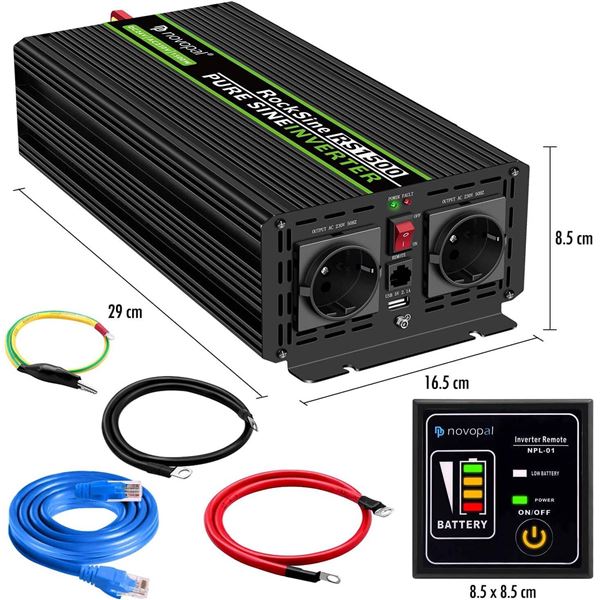 Novopal RS1500 Pure Sine Wave Inverter