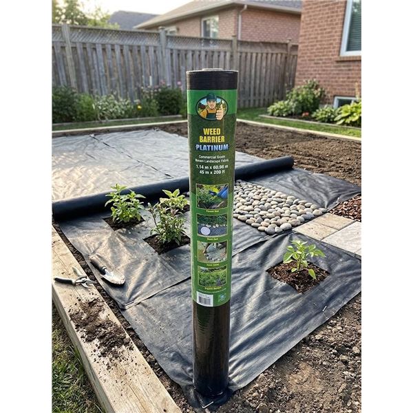 Weed Barrier Platinum Landscape Fabric