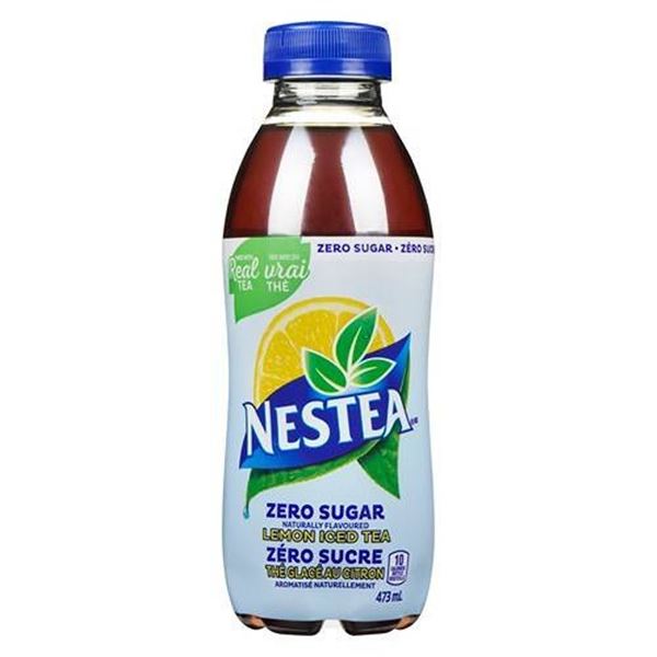 Nestea Zero Sugar Lemon Iced Tea 473ml x12