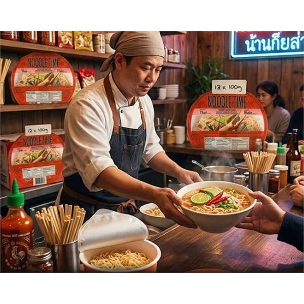 Noodle Time Thai Flavour Ramen, 12 x 100g