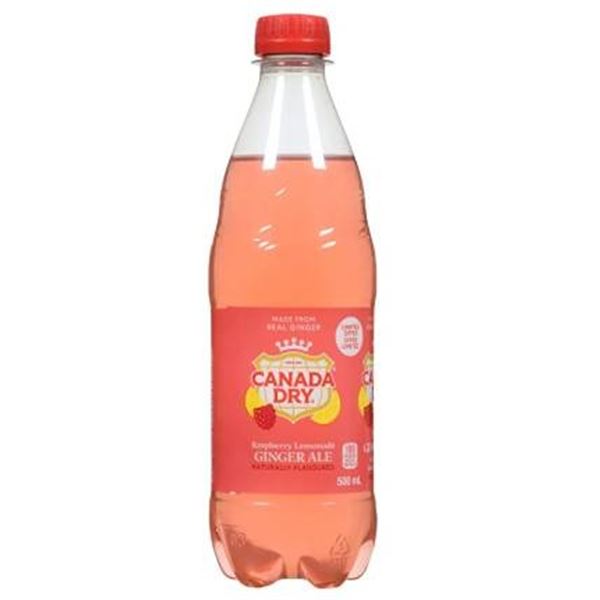 Canada Dry Raspberry Ginger Ale 24 x 500ml