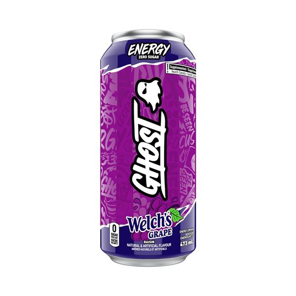 Ghost Energy Drink Welch's Grape 473ml 11 Cc