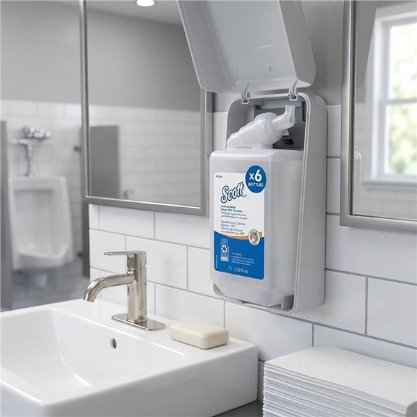 Scott Foam Skin Cleanser 6-Pack