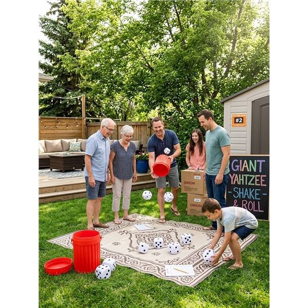 Giant Yahtzee Game Set
