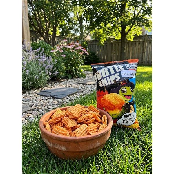 Turtle Chips Flamin' Lime 160g Bag