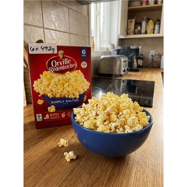 Orville Redenbacher Simply Salted Popcorn 6x