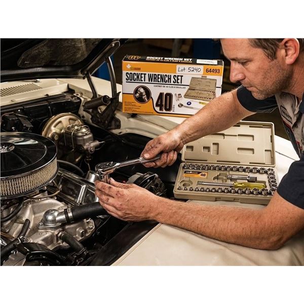 ProGrade 40-Piece Socket Wrench Set