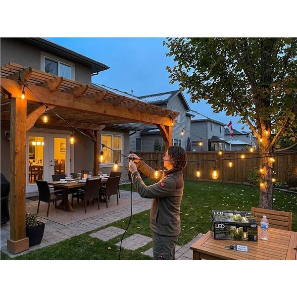 Feit Electric LED String Lights, 48ft