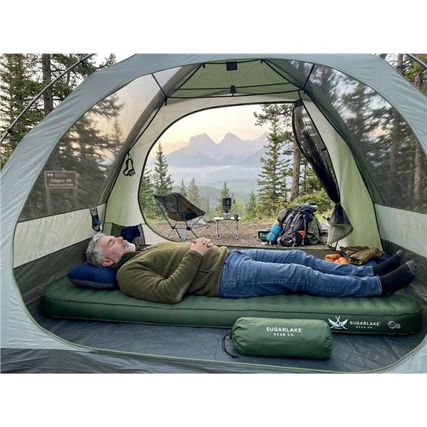 Sugarlake 3D Self-Inflating Sleep Pad