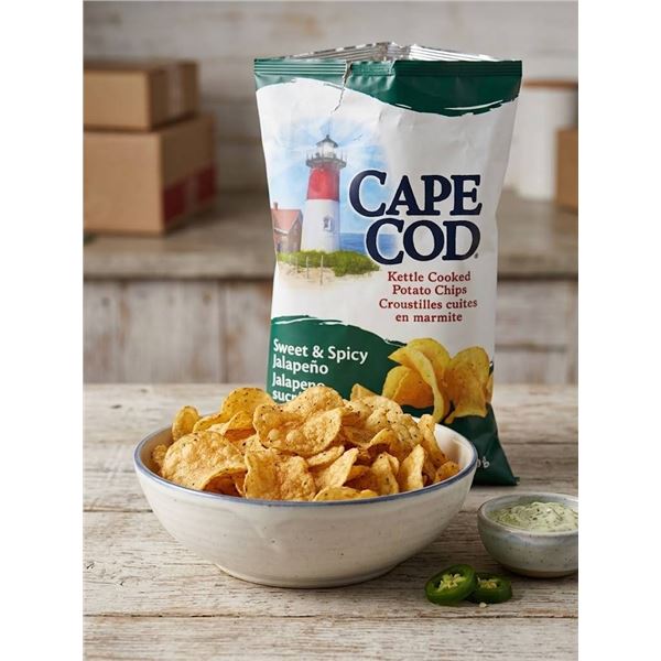Cape Cod Sweet & Spicy JalapeÃ±o Chips 220g