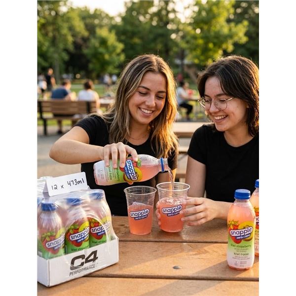 Snapple Zero Kiwi Strawberry 12 x 473ml