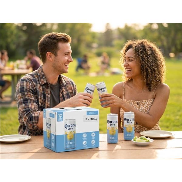Corona Cero Non-Alcoholic Beer 12 x 355ml