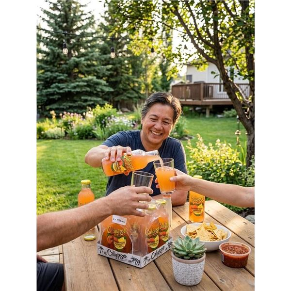 Calypso Southern Peach Lemonade 12x473ml