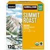 Image 1 : Kirkland Signature Coffee Organic Summit Roast K-Cup Pod, 120-count