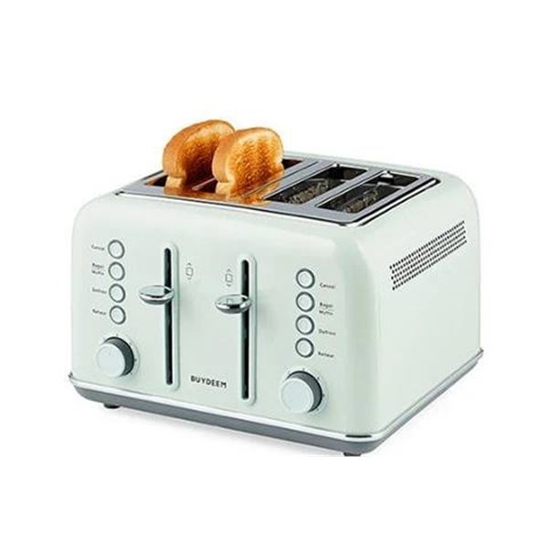 BUYDEEM DT640 Cozy Greenish 4-Slice Toaster