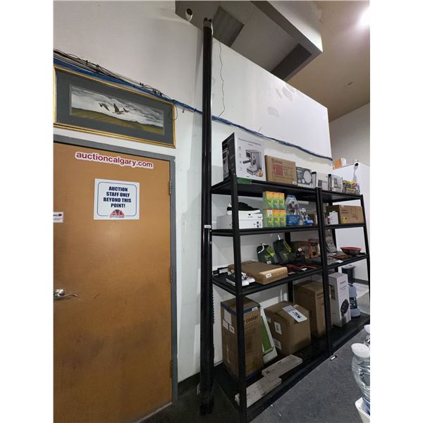 4 Black PVC Conduit Pipes Aprox 10 foot