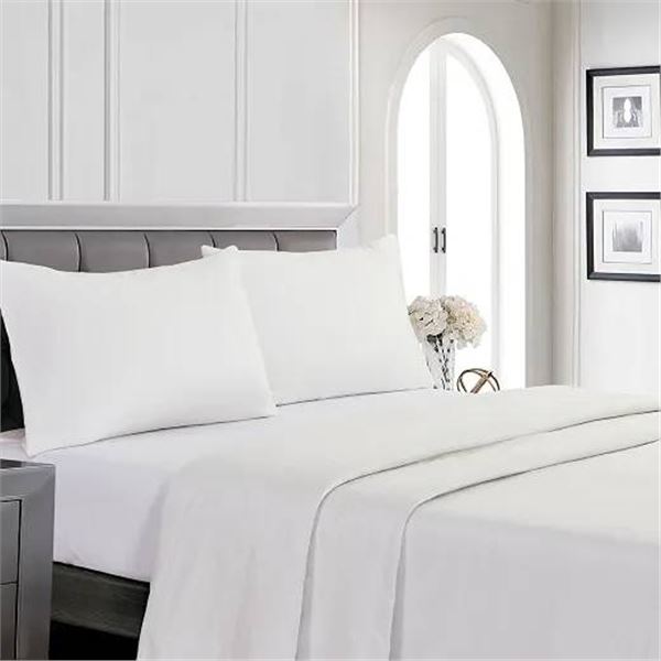 Comfy Radiance 950TC Queen Sheet Set, White