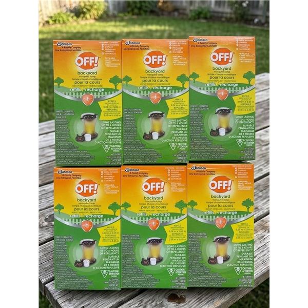 OFF! Backyard Mosquito Lamp Refills, Lot of 2