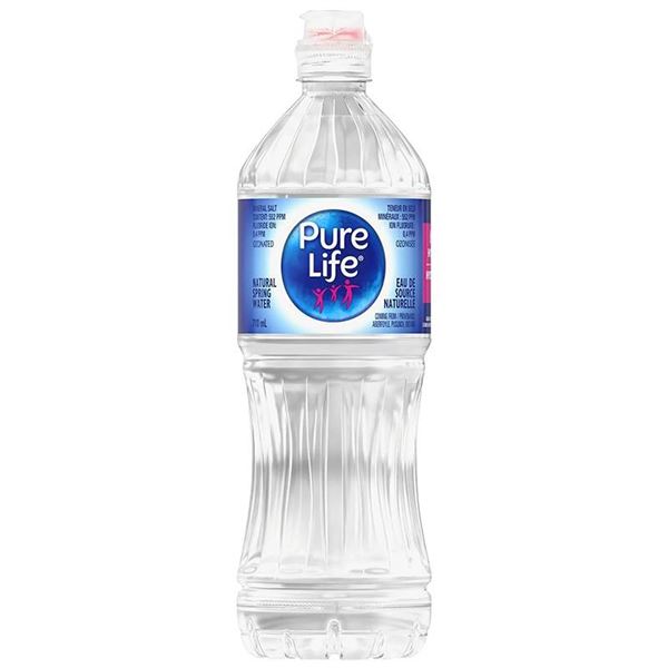 Pure Life 710ml Bottled Water, 20 Pack