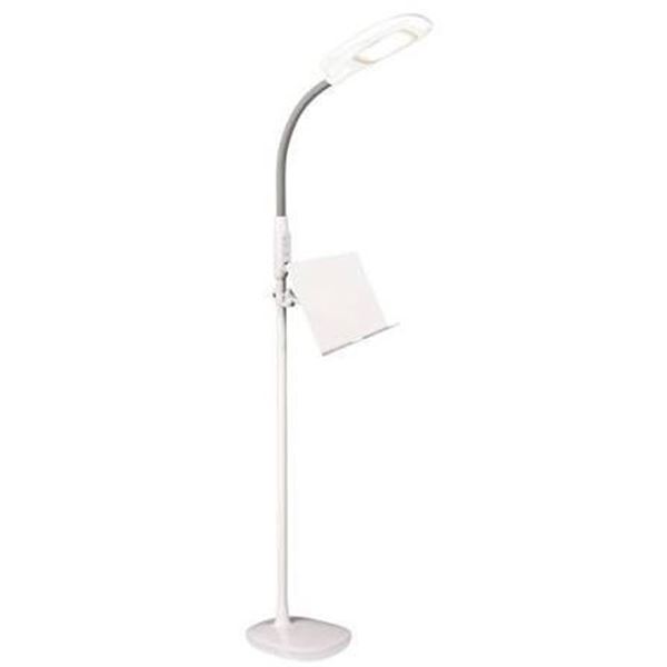 OttLite LED Floor Lamp with Tablet Stand