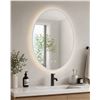 Image 1 : Starbivo LED Oval Bathroom Mirror