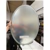 Image 4 : Starbivo LED Oval Bathroom Mirror