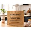 Image 1 : HARVEY'S Printed Paper Bags 15x13x7.1", 250 count