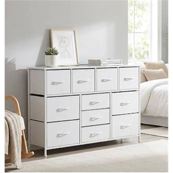 Calyun 11-Drawer Dresser with Fabric Drawers