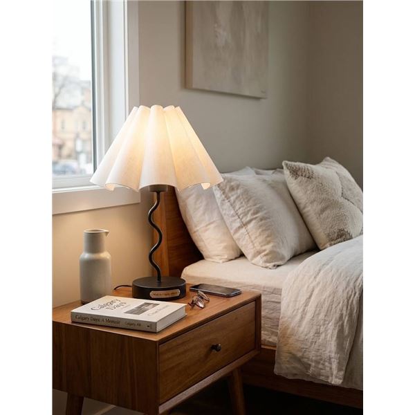 2 Metal Table Lamps
