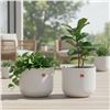 Image 1 : HDR Gavin 14-Inch Gray Planters