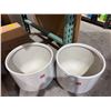 Image 5 : HDR Gavin 14-Inch Gray Planters