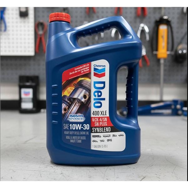 Chevron Delo 400 XLE SAE 10W-30 Diesel Oil