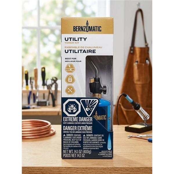 Bernzomatic Utility Torch Kit 400g
