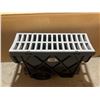 Image 2 : Plastic Drain Channel With Grate Cover
