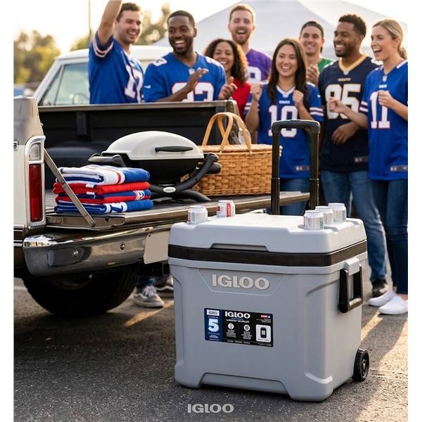 Igloo MaxCold Latitude 58 Litre Roller Cooler
