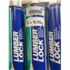 Image 3 : 8 Tubes Lumber Lock Subfloor Adhesive 828g