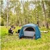 Image 1 : Coleman Cascade Tent with Full Double Roof Vestibule