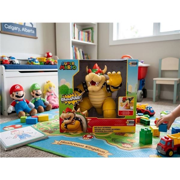 Super Mario Big Bad Bowser Figure