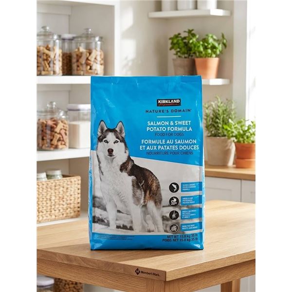 Kirkland Salmon & Sweet Potato Dog Food 35 lb