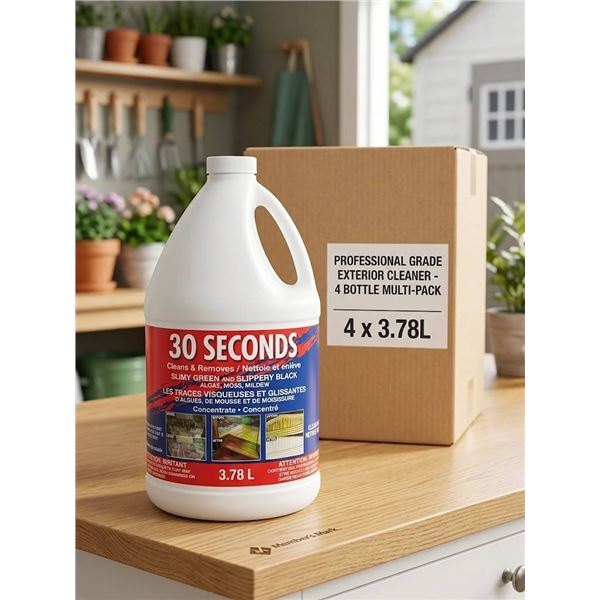 30 Seconds Cleaner Concentrate 3.78L, 4 Pack
