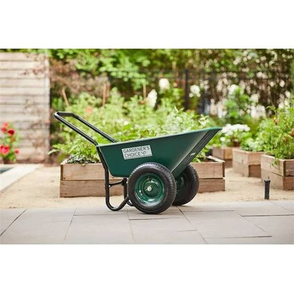 One Gardener's Choice Dual Wheel Garden Cart