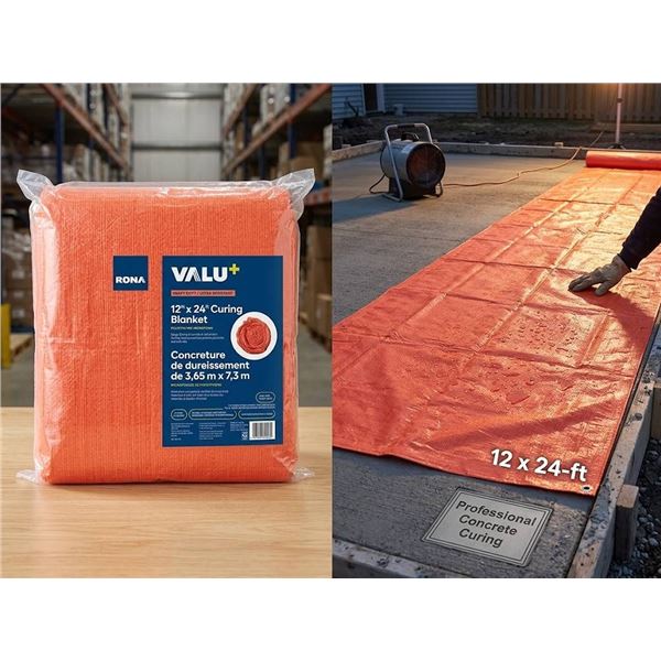 VALU+ 12x24 Curing Blanket, Polyethylene