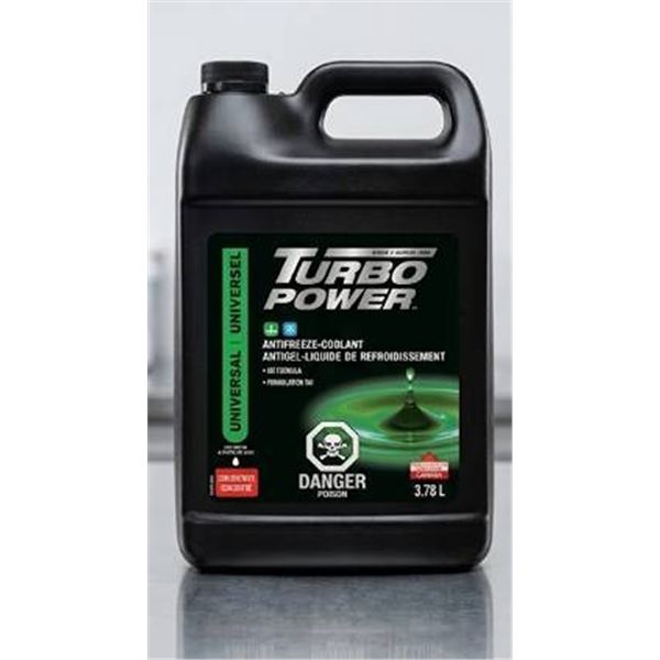 3 Turbo Power Coolant and 1 Mcdade Coolant