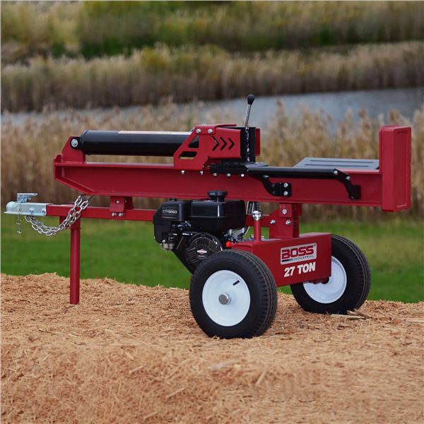 Boss Industrial 27 Ton Log Splitter, 208cc